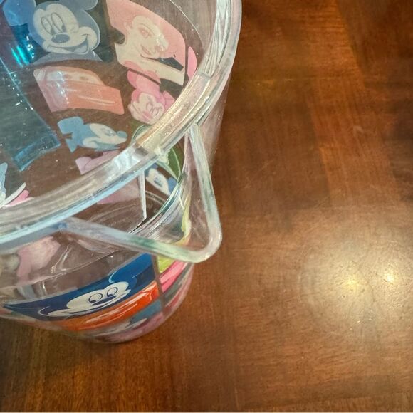 Disney Plastic Drink Pitcher Minnie Mickey Mouse Summer Fun - Picture 5 of 9